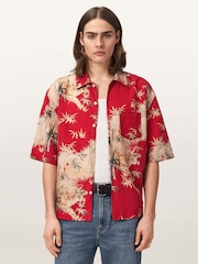 AllSaints Kingdom Short Sleeve Shirt - תמונה 1 מתוך 6