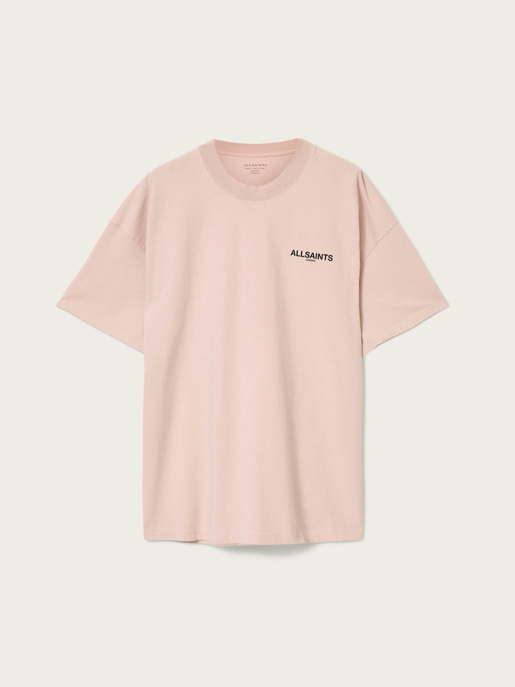 Buy AllSaints Pink Hallis Short Sleeve Crew Neck T-Shirt from Next USA