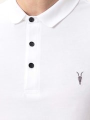 AllSaints White Reform Short Sleeve Polo Shirts 2 Pack - Image 5 of 9
