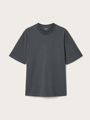 AllSaints Grey Xander Short Sleeve Crew Neck T-Shirt - Image 6 of 6