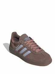 adidas Originals Brown Handball Spezial Shoes - Image 3 of 9