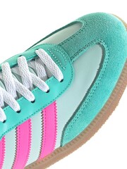 adidas Blue Samba Messi Boots - Image 8 of 9