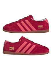 adidas Originals Red Gazelle Lo Pro Shoes - Image 5 of 9
