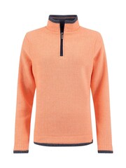 Weird Fish Orange Beye Quarter  Zip Grid Fleece - Image 6 of 7