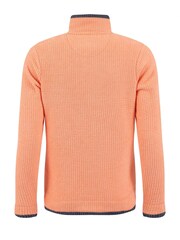 Weird Fish Orange Beye Quarter  Zip Grid Fleece - Image 7 of 7