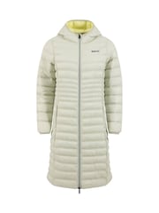 Weird Fish Brown Ravinia Lightweight Padded Long-Line Jacket - Image 7 of 8