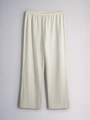 The Set 3 Pack Long Sleeve Cotton Pyjamas Pink/Taupe Stripe/Cream - Image 3 of 9