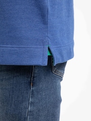 Weird Fish Ocean Blue Brampton Quarter Zip Sweatshirt - Image 4 of 7