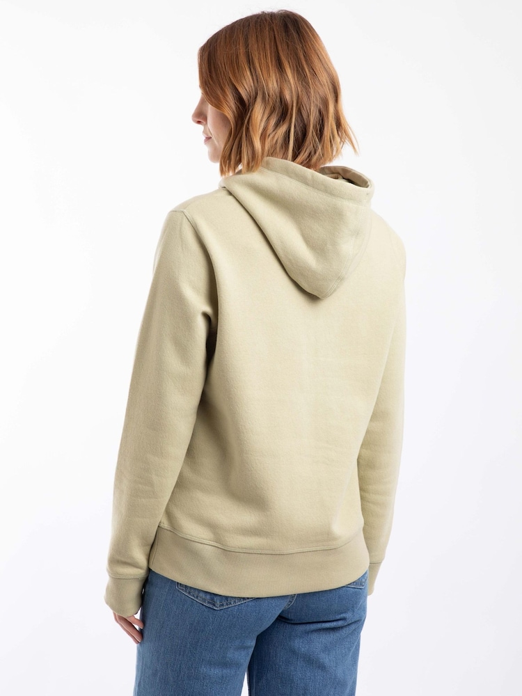 Weird Fish Natural/cream Kira Graphic Popover Natural Print Hoodie - Image 2 of 6
