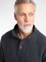 Weird Fish Sandon Button Neck Macaroni Fleece - Imagen 4 de 8