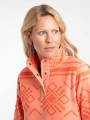 Weird Fish Pink Amy Printed Micro Fleece - Image 4 of 7