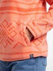 Weird Fish Pink Amy Printed Micro Fleece - Image 5 of 7