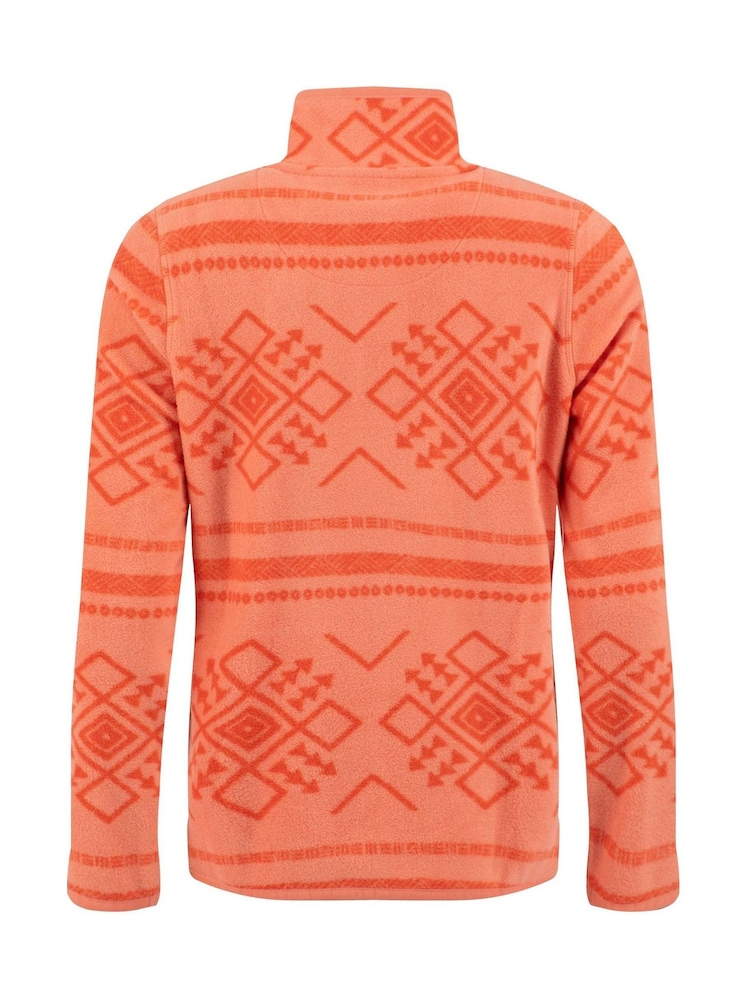 Weird Fish Pink Amy Printed Micro Fleece - Image 7 of 7