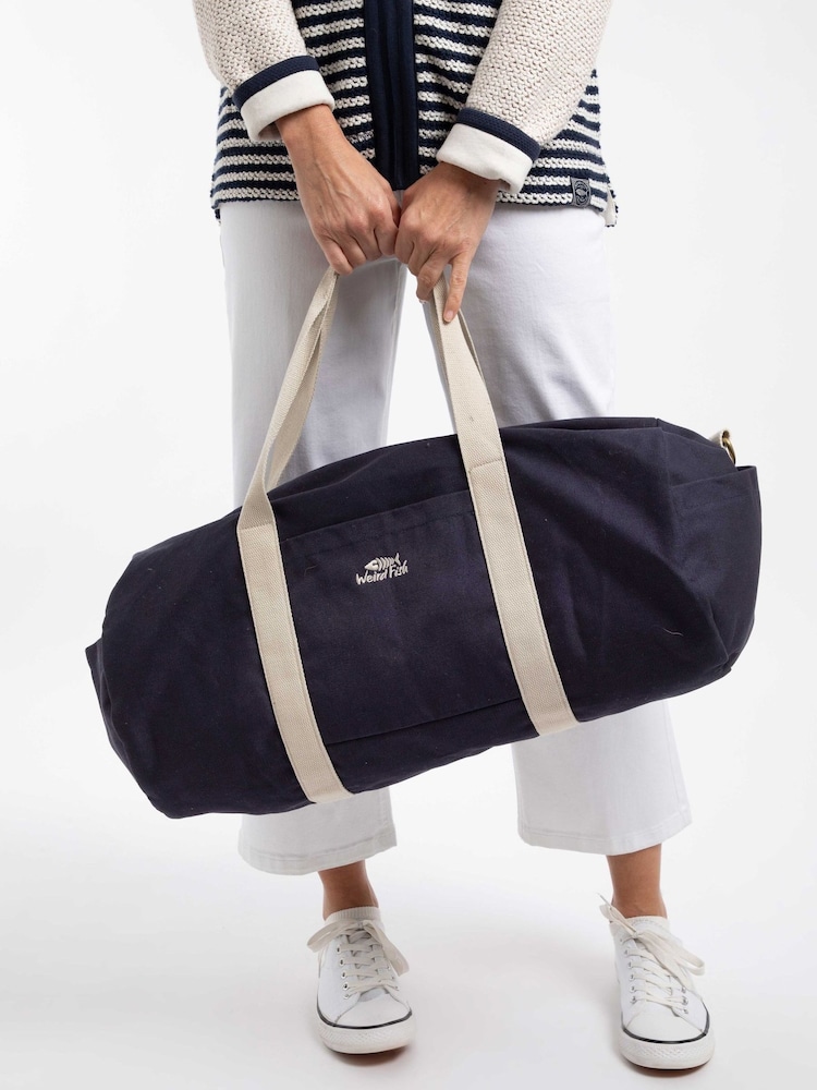 Weird Fish Murphy Canvas Holdall Bag - Image 1 of 4