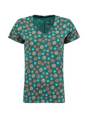 Weird Fish Green Merica Printed Jersey T-Shirt - Image 7 of 8