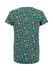 Weird Fish Green Merica Printed Jersey T-Shirt - Image 8 of 8