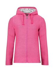 Weird Fish Pink Chicoa Full Zip Hooded Classic Macaroni Hoodie - Image 6 of 7