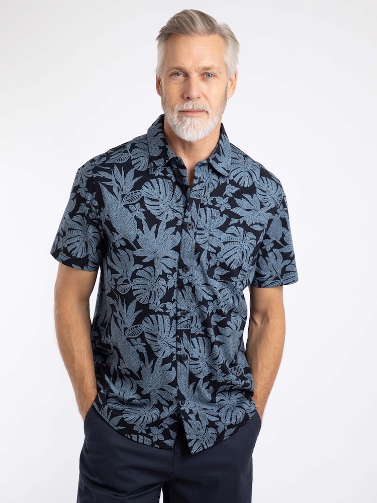 Weird Fish Faraway Short Sleeve Printed Shirt - Εικόνα 1 από 6 Weird Fish Faraway Short Sleeve Printed Shirt - Εικόνα 1 από 6