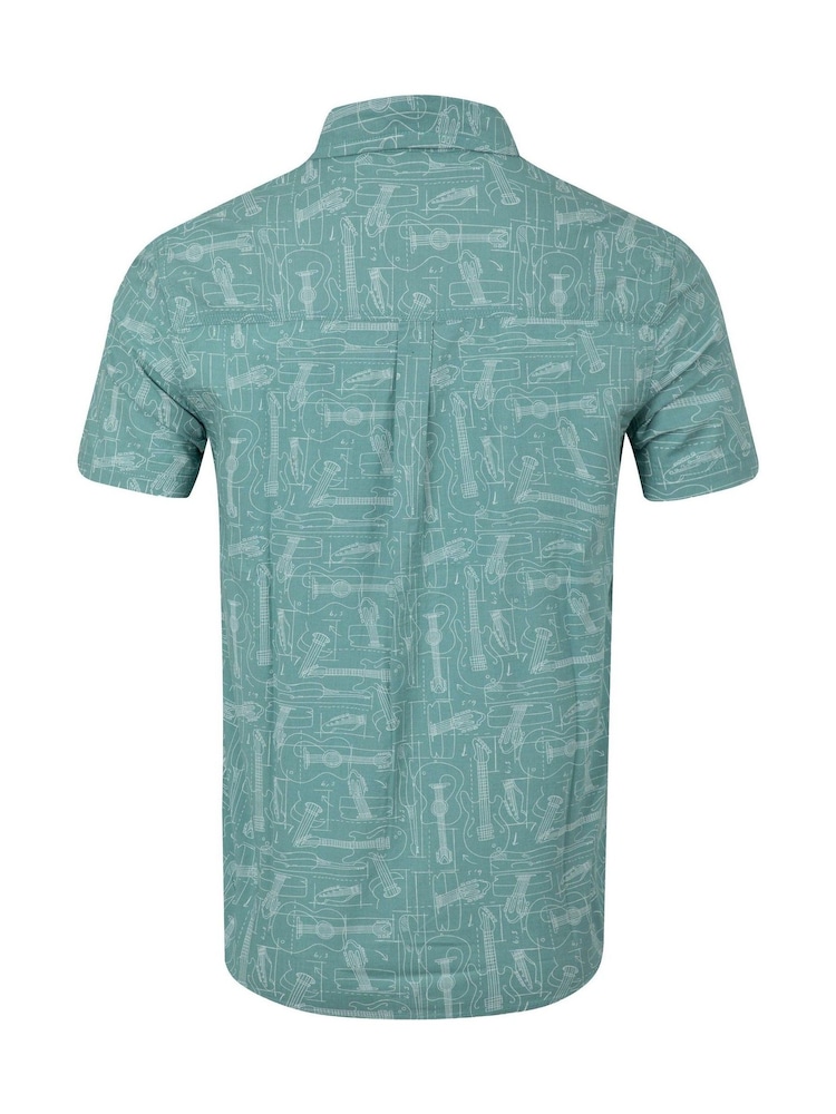 Weird Fish Faraway Short Sleeve Printed Shirt - Εικόνα 6 από 6 Weird Fish Faraway Short Sleeve Printed Shirt - Εικόνα 6 από 6