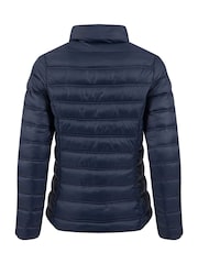 أزرق - Weird Fish Travellia Lightweight Showerproof Padded Jacket - Image 9 of 9