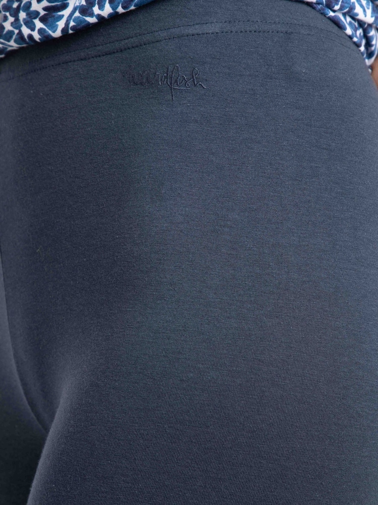 Weird Fish Navy Blondie Cropped Leggings - Image 8 of 8