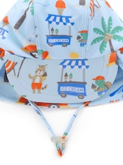 Purebaby Blue Legionaires Swim Hat - Image 2 of 2