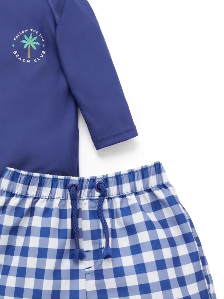 Purebaby Board Short & Rashie Swimsuits - Imaginea 4 din 4