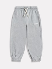 New Balance Athletic Grey Heather Small Logo French Terry Joggers - Image 1 of 3