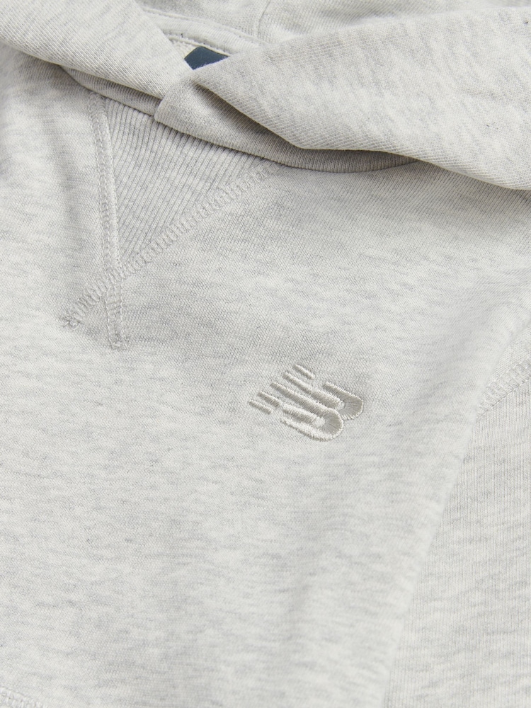 Grey - New Balance Dukserica sa kapuljačom sa malim logotipom - Slika 7 od 7 Grey - New Balance Dukserica sa kapuljačom sa malim logotipom - Slika 7 od 7
