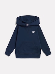 New Balance Blue Small Logo Hoodie - Image 1 of 3
