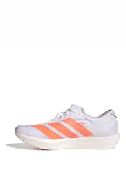 adidas White Adizero Adios 9 Running Shoes - Image 2 of 9