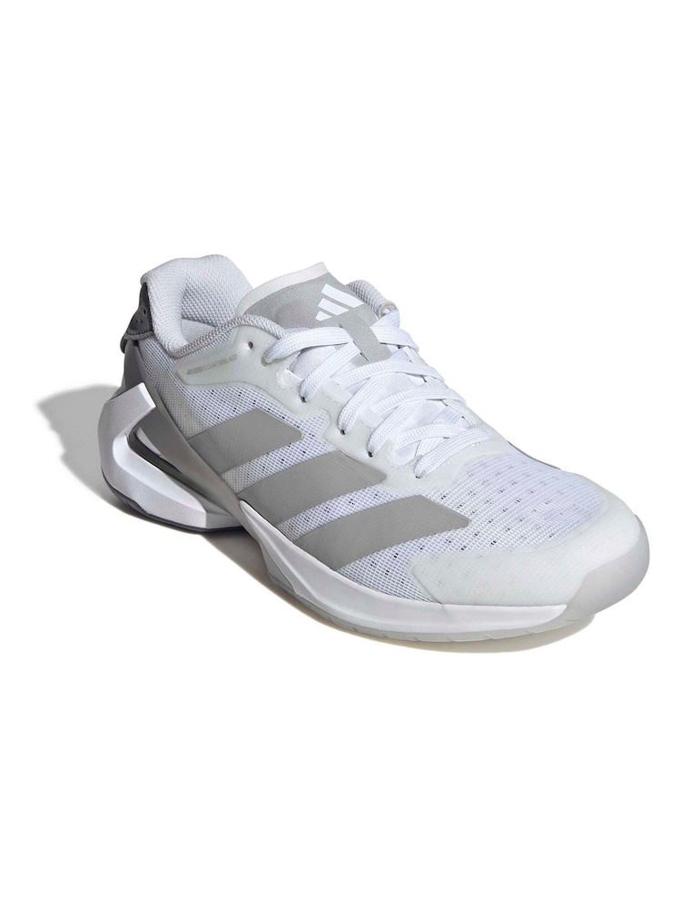 adidas White Adizero Counterblast Indoor Shoes - Image 1 of 9