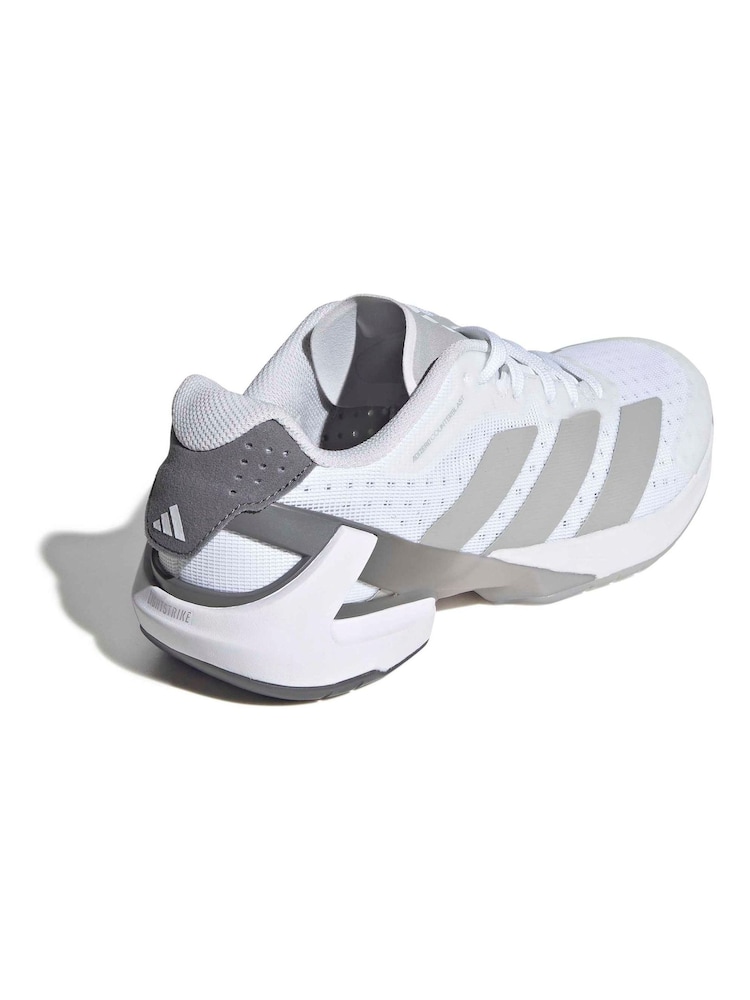 adidas White Adizero Counterblast Indoor Shoes - Image 2 of 9