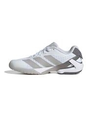 adidas White Adizero Counterblast Indoor Shoes - Image 3 of 9