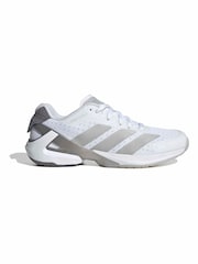 adidas White Adizero Counterblast Indoor Shoes - Image 4 of 9
