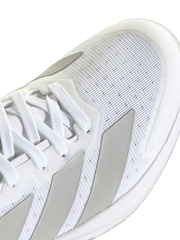 adidas White Adizero Counterblast Indoor Shoes - Image 8 of 9