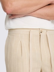 بنطلون شاطئ مخطط من MOSS - صورة 3 من 5