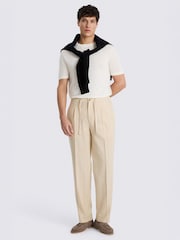 بنطلون شاطئ مخطط من MOSS - صورة 4 من 5