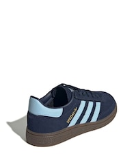 adidas Originals Blue Handball Spezial Comfort Closure Elastic Lace Shoes - Image 4 of 9