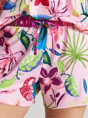 Figleaves Pink Chameleon Shortie Pyjamas - Image 4 of 4