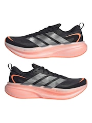 adidas Black Supernova Glide M Running Shoes - Image 5 of 9