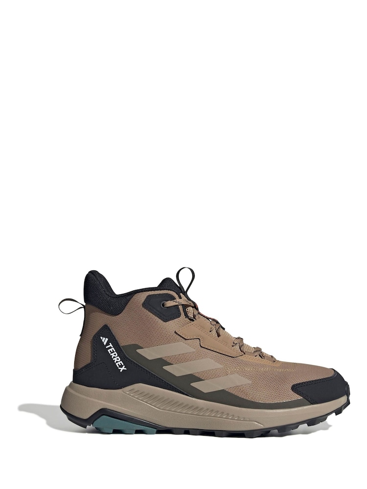 adidas Terrex Brown Anylander Mid Hiking Shoes - Image 1 of 9