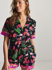 Figleaves Black Short Revere Set In A Bag - Image 1 of 4