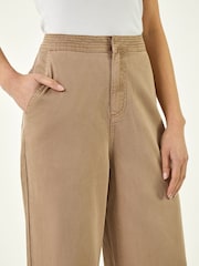 Roman Natural Petite Stitch Detail Trousers - Image 5 of 5