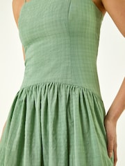 Roman Green Petite Strappy Drop Waist Dress - Image 5 of 5