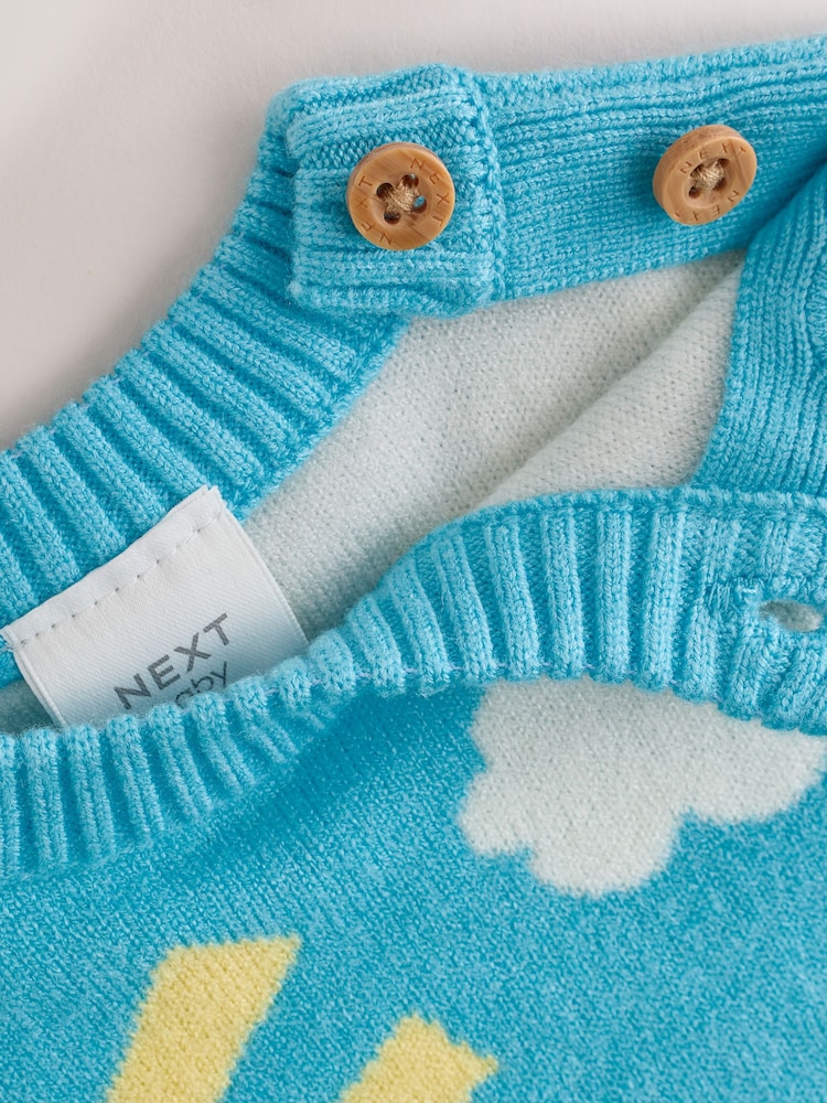 Bright Farm Character Knitted Scene Jumper and Leggings Baby Set (0mths-2yrs) - Image 9 of 9 Bright Farm Character Knitted Scene Jumper and Leggings Baby Set (0mths-2yrs) - Image 9 of 9