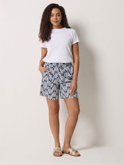 M&Co Blue Printed Shorts - Image 2 of 5