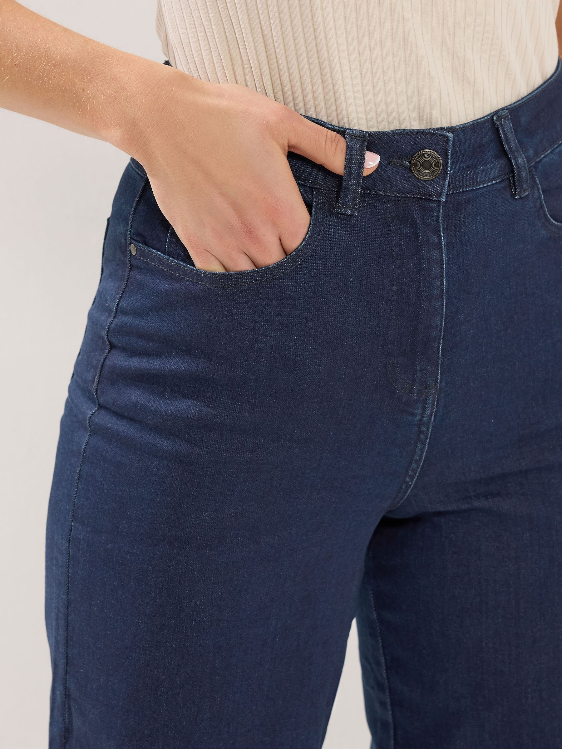 Buy Long Tall Sally Blue Wide Leg Jeans from Next USA