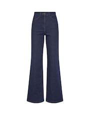 Long Tall Sally Blue Wide Leg Jeans - Image 5 of 5