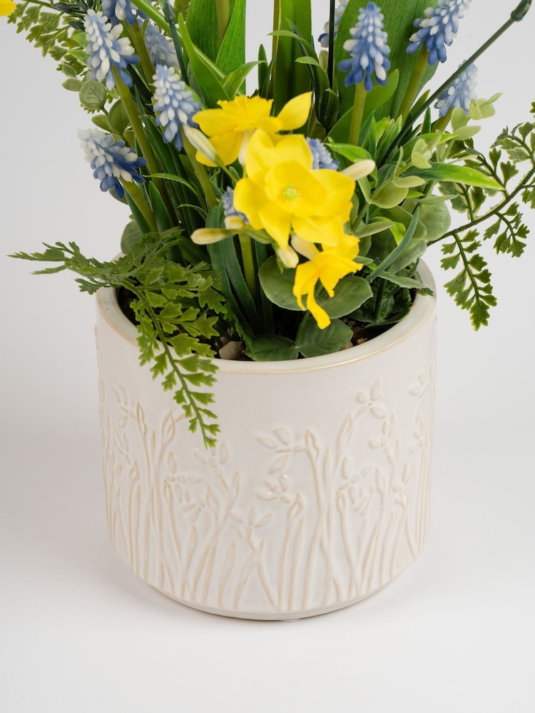 Scottish Everlastings Ltd Multi Artificial Large Mixed Spring Planter - Image 2 of 3